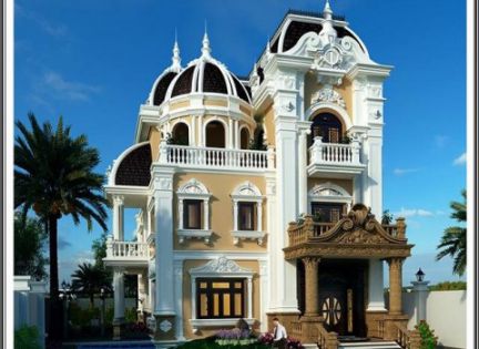 5 mẫu biệt thự phố 3 tầng hiện đại đẹp nhất Việt Nam - Mẫu 4